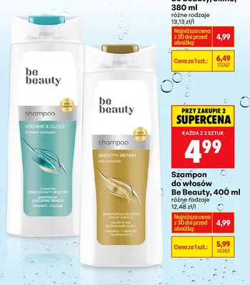 Szampon do włosów Volume&Gloss promocja w Biedronka