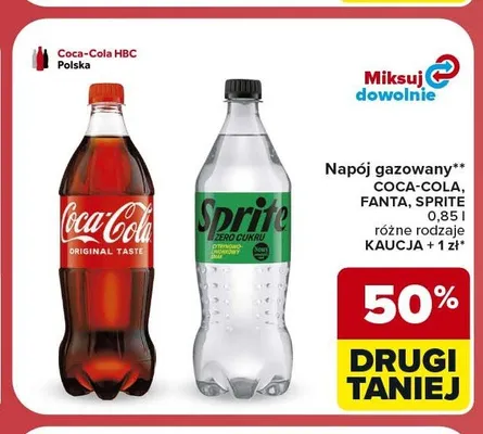 Napój Coca-cola promocja w Carrefour