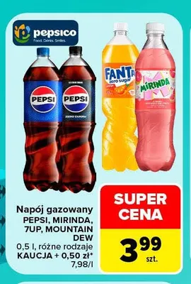 Napój gazowany 7UP promocja w Carrefour Market