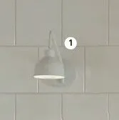 Kinkiet GoodHome Fajana GU10 IP44 biały promocja w Castorama