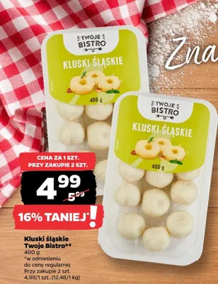 Kluski śląskie promocja w Netto