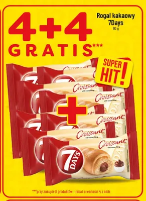 Rogal kakaowy 7Days promocja w POLOmarket