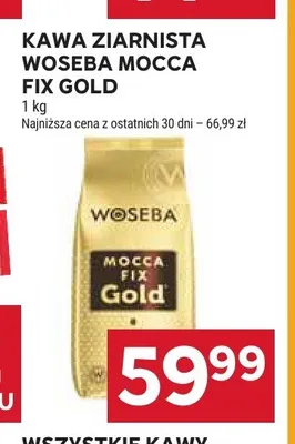 Kawa ziarnista Woseba Mocca Fix Gold promocja w Stokrotka