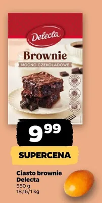 Ciasto brownie mocno czekoladowe promocja w Netto