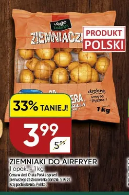 Ziemniaki do airfryer Vege Tables promocja w Chata Polska