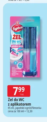 Żel do WC z aplikatorem limonka Syphon promocja w Leclerc