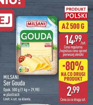 Ser Gouda promocja w Aldi