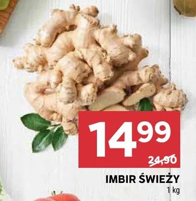 Imbir świeży promocja w Stokrotka