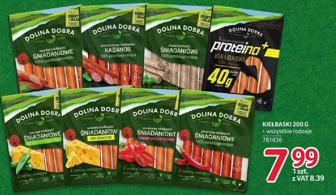 Kiełbaski śniadaniowe 100% polskiego mięsa promocja w Selgros