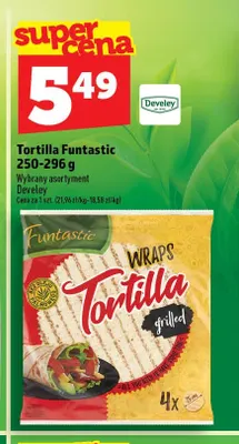 Tortilla Funtastic promocja w TOPAZ
