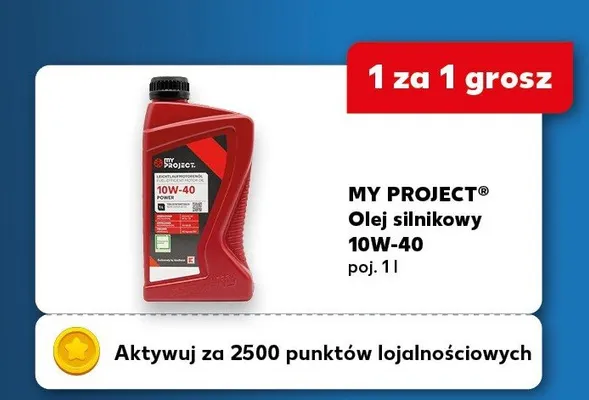 Olej silnikowy 10W-40 promocja w Kaufland