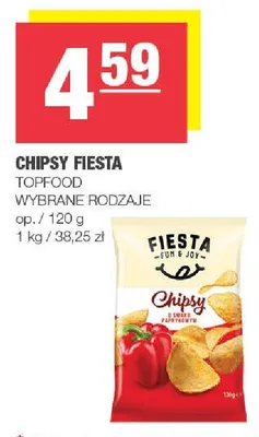 Chipsy wybrane rodzaje promocja w SPAR