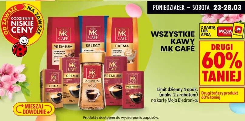 Kawa Crema promocja w Biedronka
