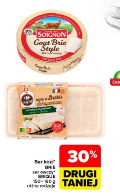 Ser owczy Brique promocja w Carrefour Market