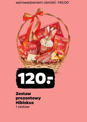Zestaw prezentowy Hibiskus promocja w Netto
