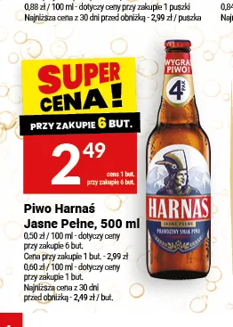 Piwo Harnaś promocja w Twój Market