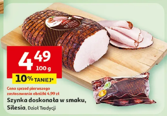Szynka doskonała w smaku promocja w Auchan