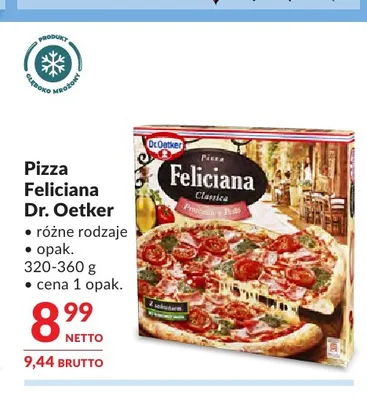 Pizza Feliciana Dr. Oetker promocja w Makro