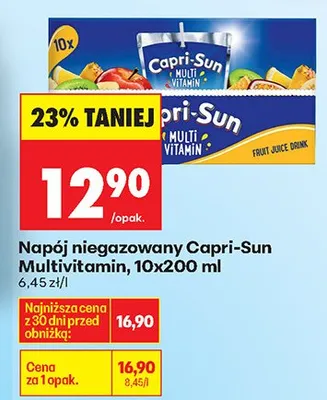 Napój niegazowany Multivitamin 10x200 ml promocja w Biedronka
