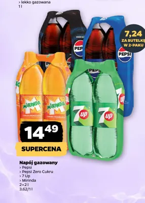 Napój gazowany 7 Up 2-pak 2 l promocja w Netto