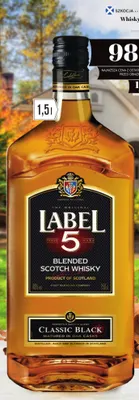 Whisky Label 5 promocja w POLOmarket