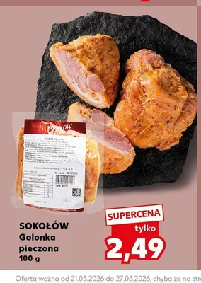 Golonka pieczona Sokołów promocja w Kaufland