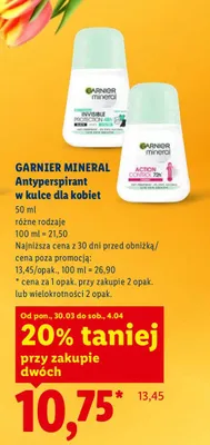 Antyperspirant w kulce dla kobiet promocja w Lidl