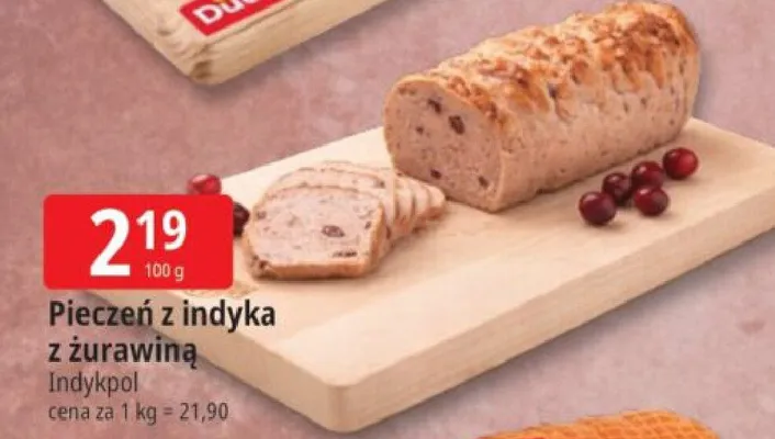 Pieczeń z indyka z żurawiną promocja w Leclerc
