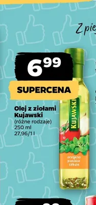 Olej z ziołami Kujawski promocja w Netto
