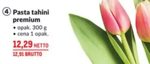 Pasta tahini premium promocja w Makro