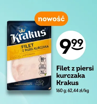 Filet z piersi kurczaka Krakus promocja w Żabka