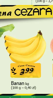 Banan promocja w CEZAR Delikatesy