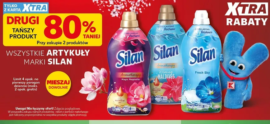 Płyn do płukania Silan Aromatherapy Magic Magnolia promocja w Kaufland