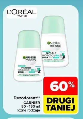Dezodorant Garnier promocja w Carrefour