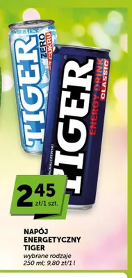 Napój energetyczny Tiger Classic promocja w Groszek
