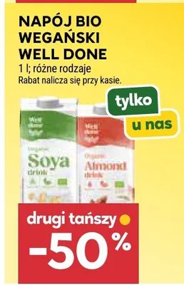 Napój bio wegański promocja w Stokrotka