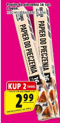 Papier do pieczenia 16 szt. 1 opak. promocja w Prim Market