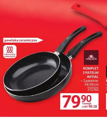 Komplet 2 patelni Initial GERLACH promocja w Selgros