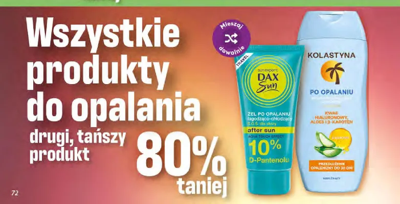 Żel po opalaniu Dax Sun łagodząco-chłodzący S.O.S. promocja w Dino