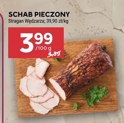 Schab pieczony Stragan Wędzarza promocja w Stokrotka