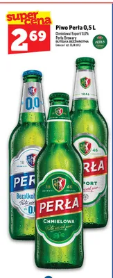 Piwo bezalkoholowe Perła 0,0% promocja w TOPAZ