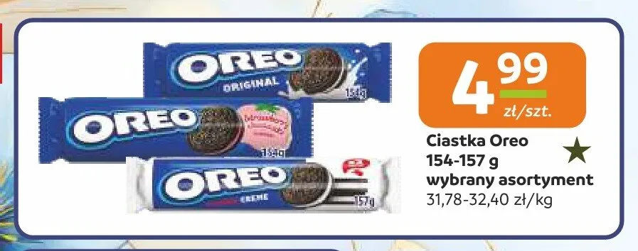Ciastka Oreo Strawberry promocja w Społem Częstochowa