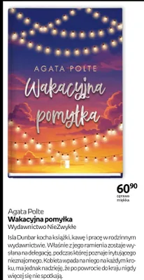Książka Wakacyjna pomyłka Agata Polte oprawa miękka promocja w Empik