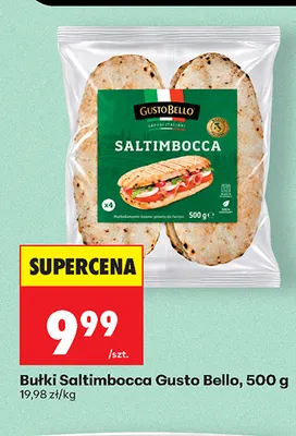 Bułki Saltimbocca Gusto Bello promocja w Biedronka
