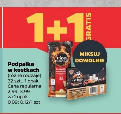 Podpałka w kostkach My Deer promocja w Netto