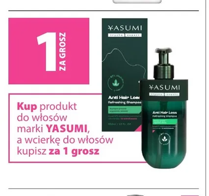 Produkty do włosów Yasumi promocja w Hebe