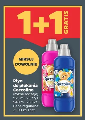 Płyn do płukania Coccolino promocja w Netto