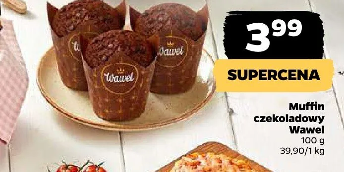 Muffin czekoladowy Wawel promocja w Netto