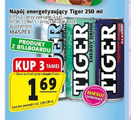 Napój energetyczny classic Giga watt promocja w Prim Market