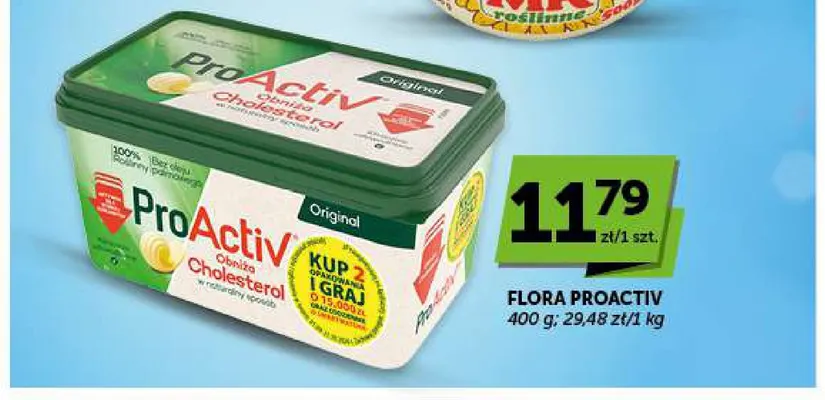Margaryna Flora ProActiv promocja w ABC